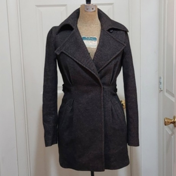 A/X Armani Exchange Charcoal Belted Jacket - Picture 7 of 15